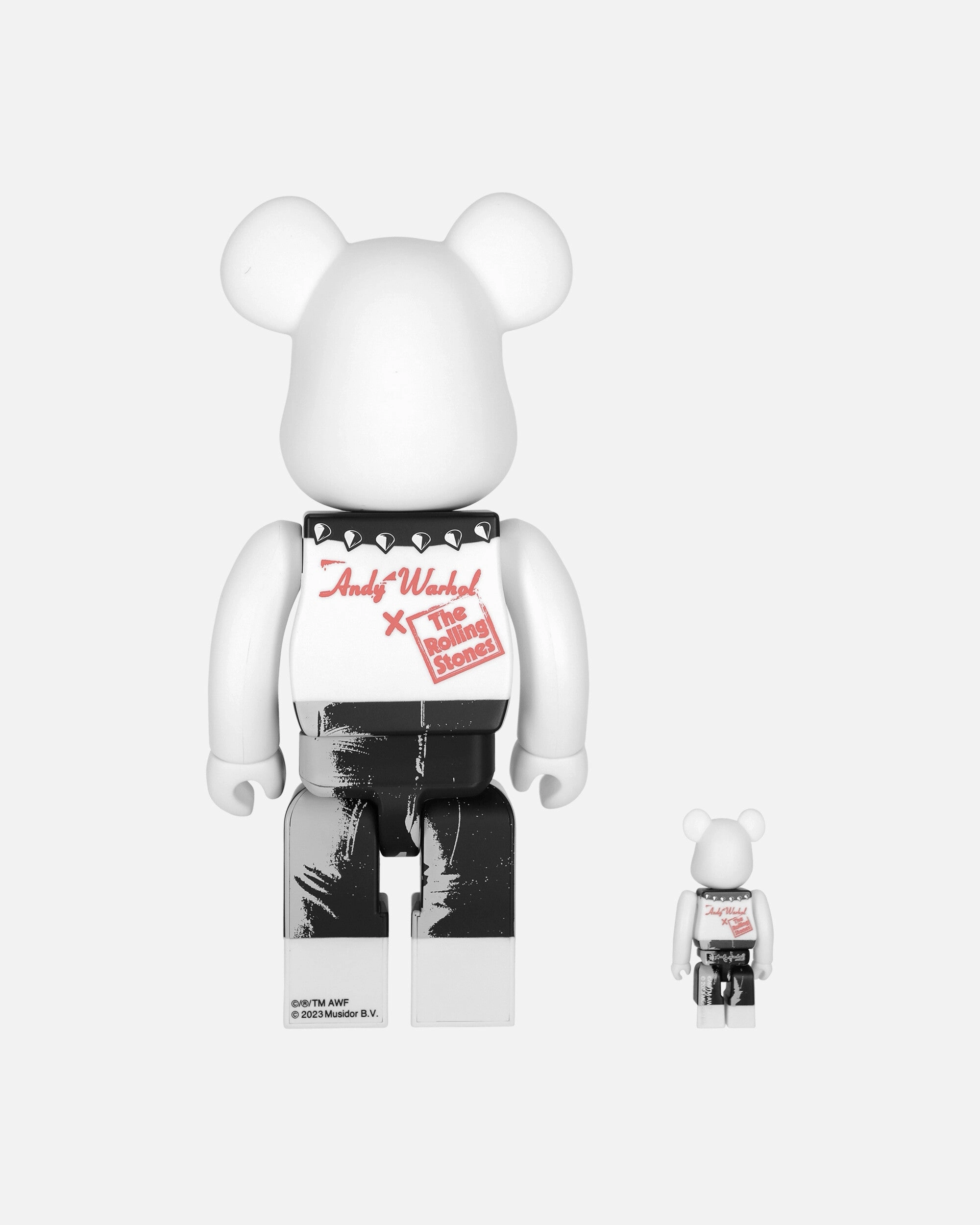 100%   400% The Rolling Stones Sticky Fingers Be@rbrick Multicolor