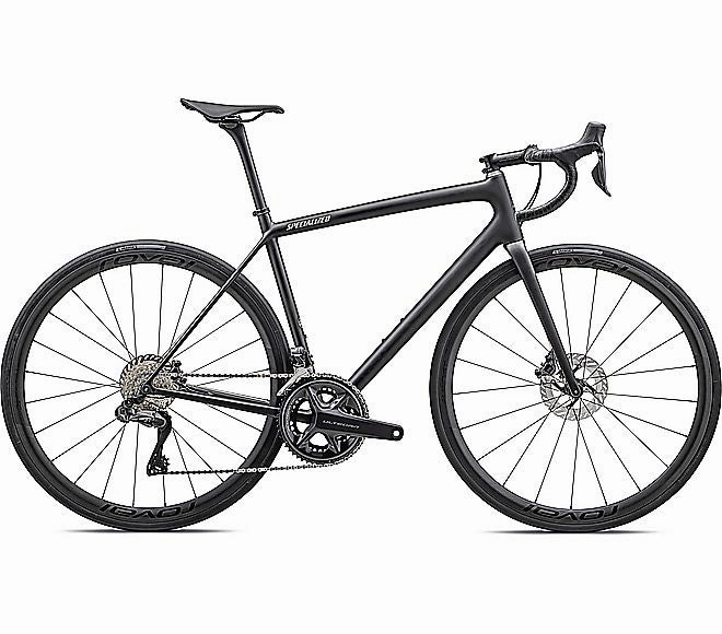 2023 Specialized AETHOS PRO BIKE - 61cm, Satin Obsidian/Chaos Pearl Granite/Birch