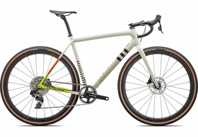 2024 Specialized CRUX PRO BIKE - 61cm, GLOSS DUNE WHITE BIRCH CACTUS BLOOM SPECKLE