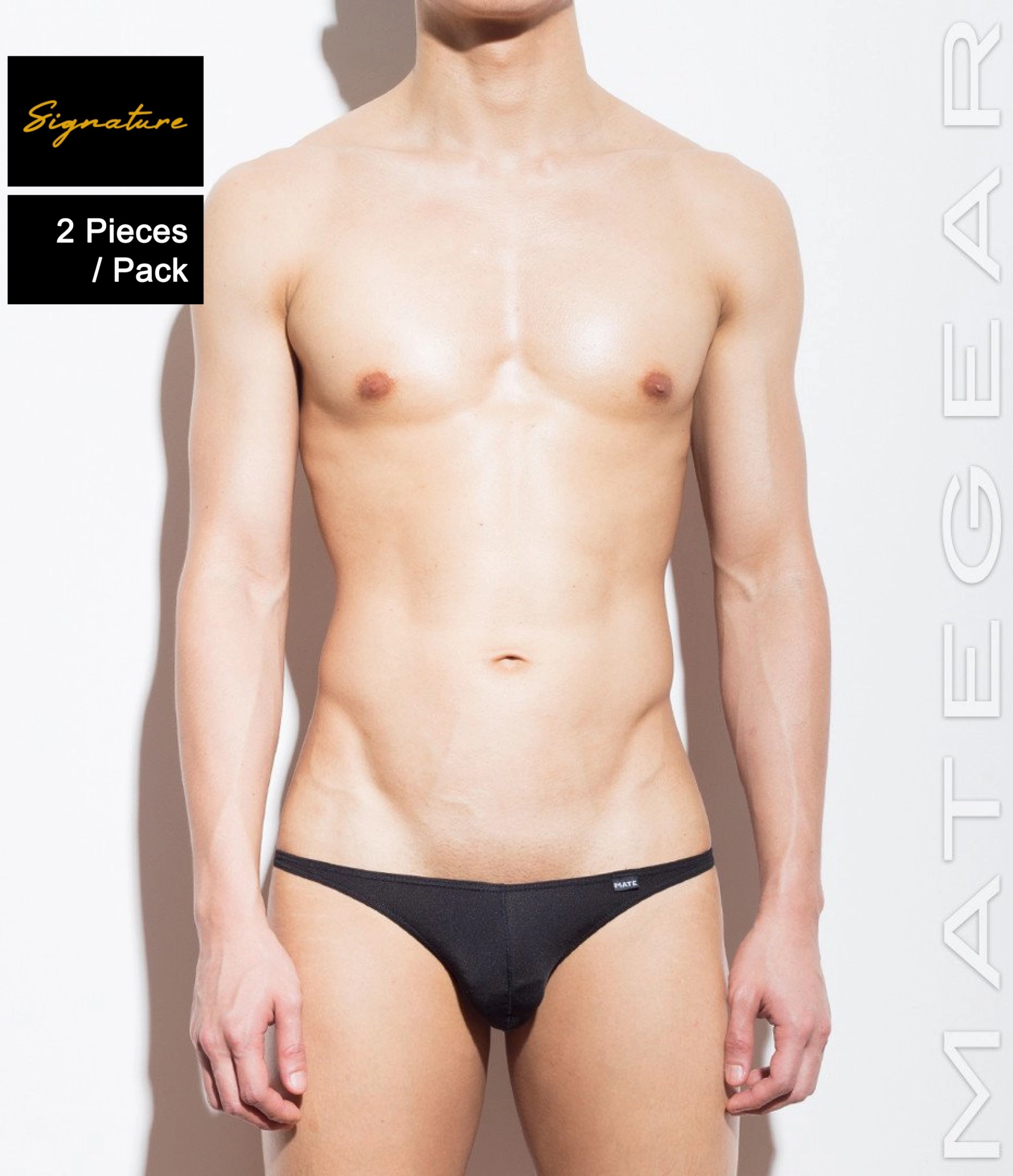 2pc/Pack Sexy Men's Underwear Ultra Bikini Briefs - Sang Jun (Air Nylon Signature Series)