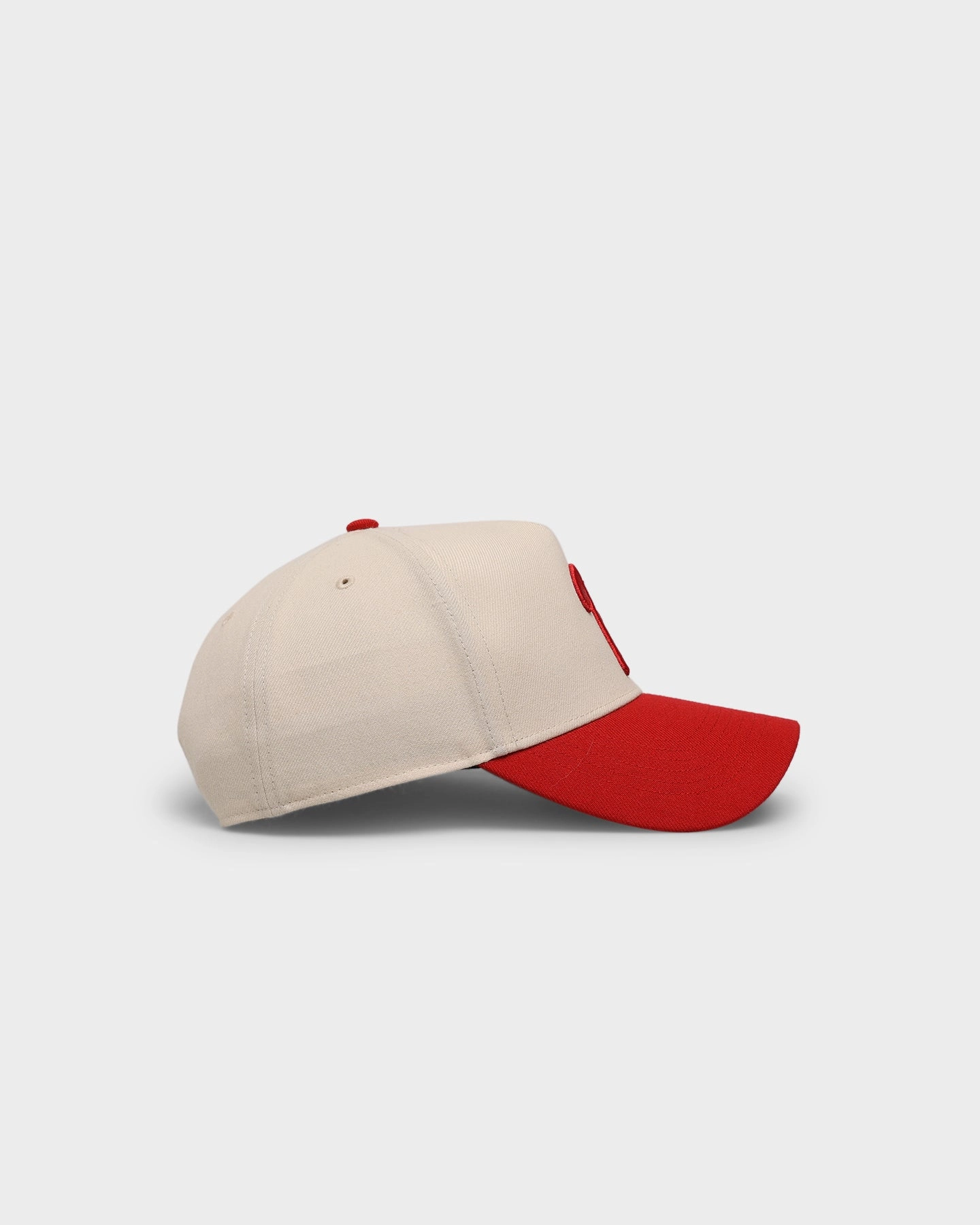 47 Brand Philadelphia Phillies 'Off White/Team Logo' MVP DT Snapback Natural