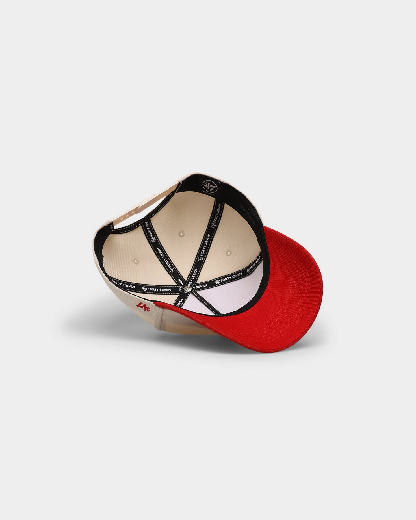 47 Brand Philadelphia Phillies 'Off White/Team Logo' MVP DT Snapback Natural