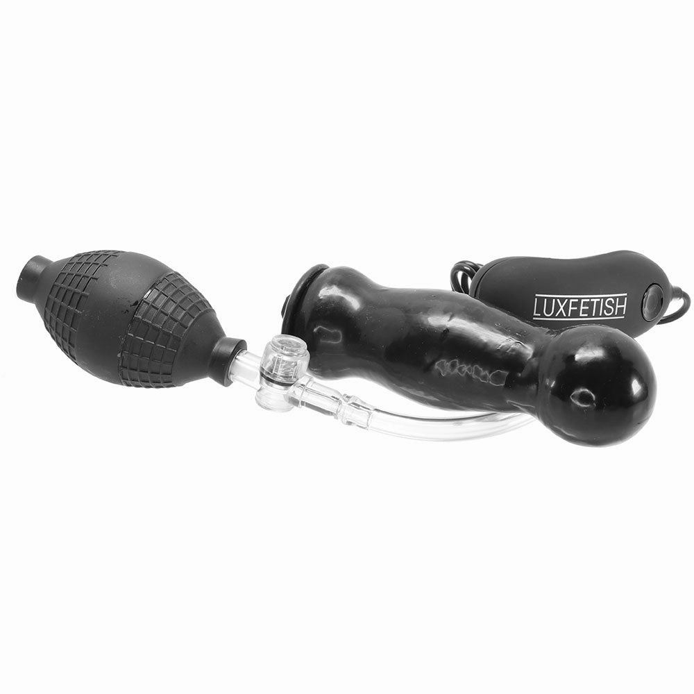 4.5 Inch Inflatable Vibrating Plug