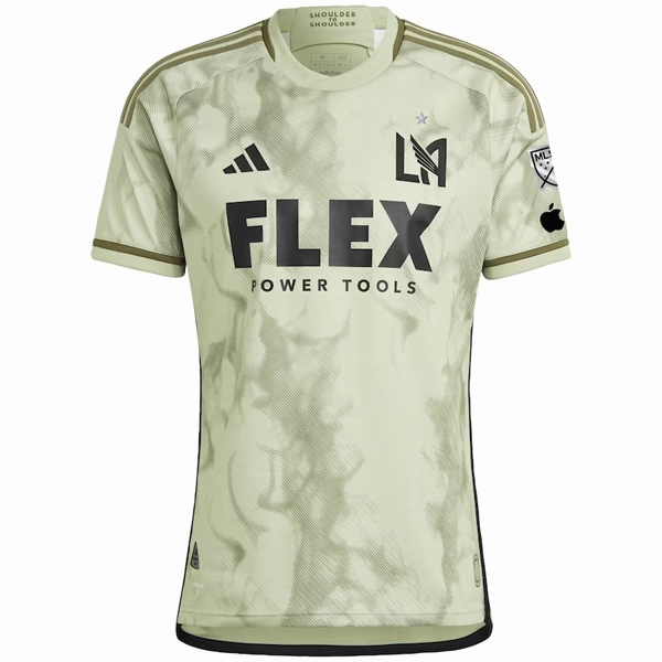adidas LAFC Authentic Carlos Vela Away Jersey w/ MLS   Apple TV Patch 23/24 (Green)