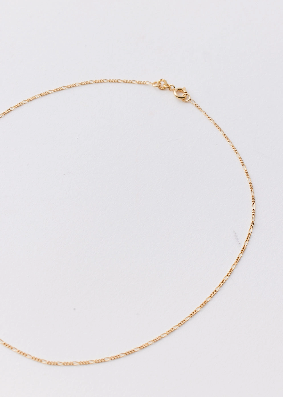 Alternating Mesh Short Necklace 40cm