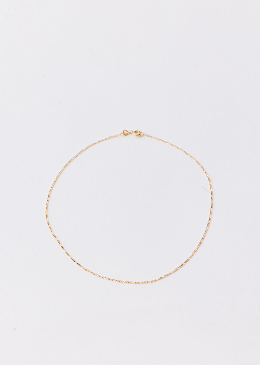 Alternating Mesh Short Necklace 40cm