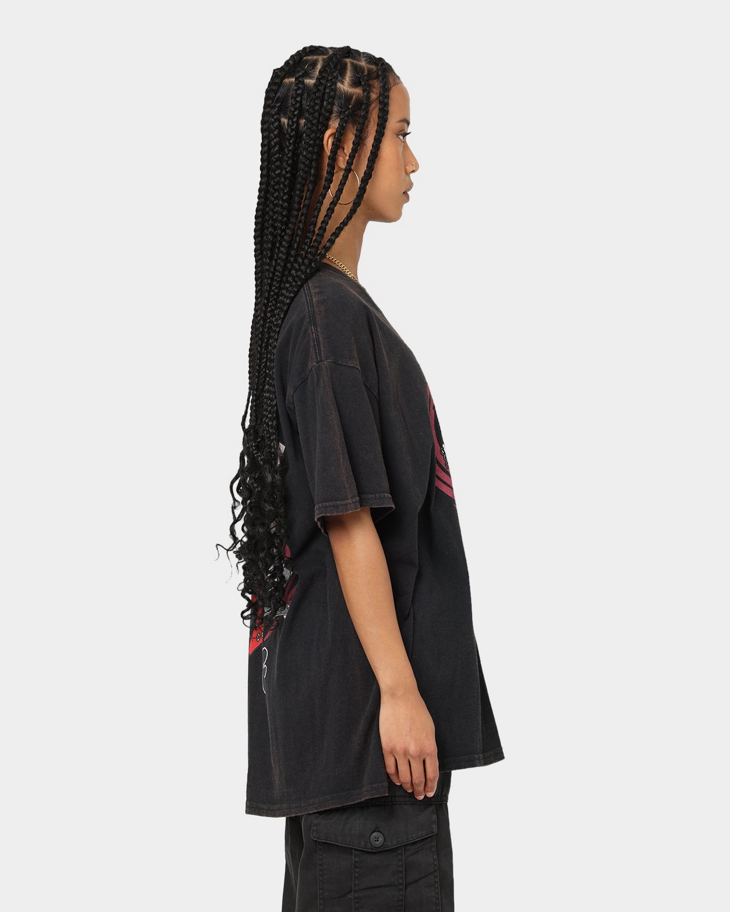 American Thrift X Daria Trent Lane Vintage T-Shirt Black