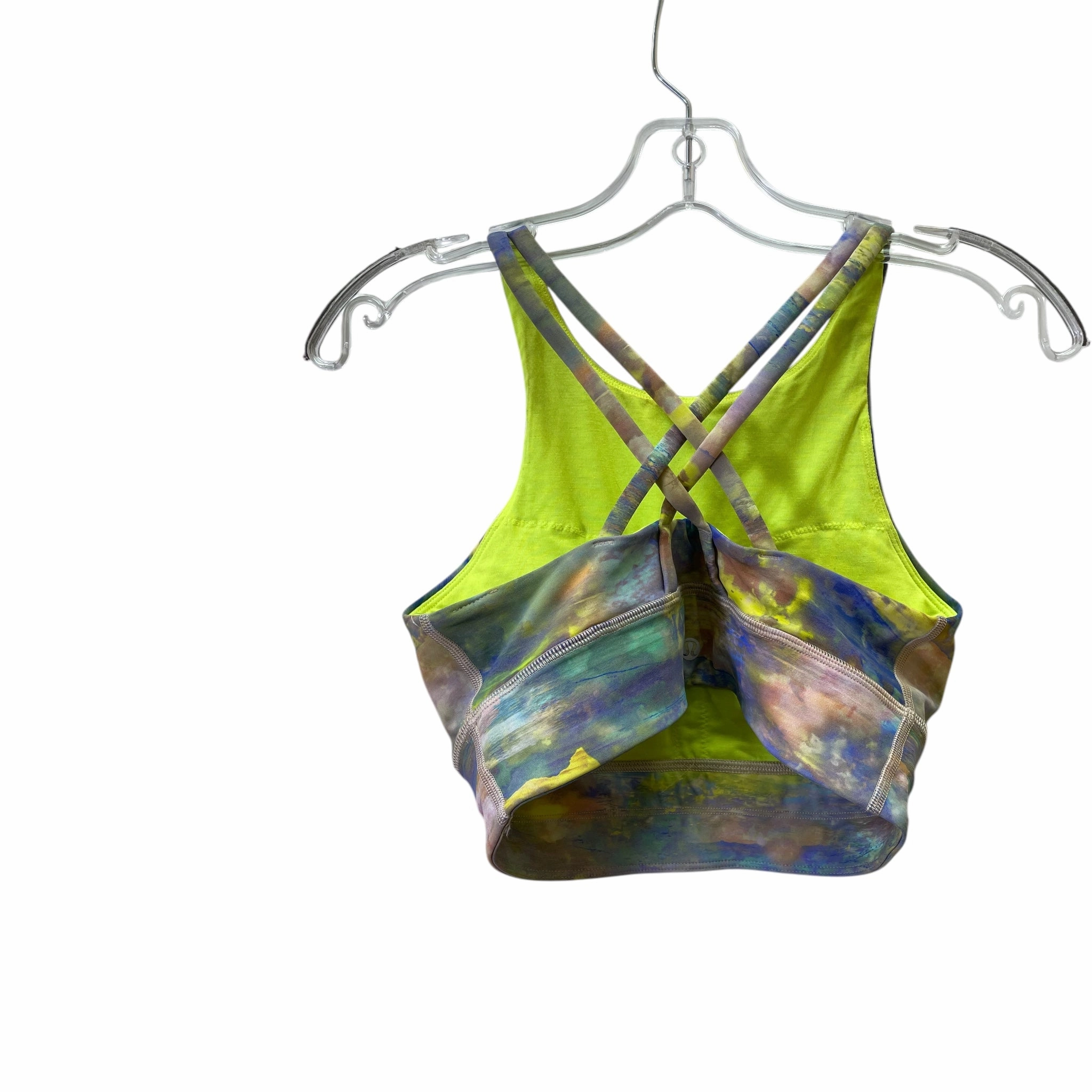 Athletic Bra By Lululemon In Tie Dye Print. Size:S