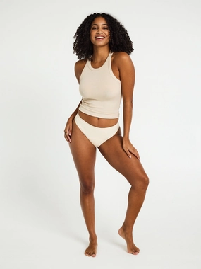 Au Naturel Seamfree Bikini Moderate Lychee