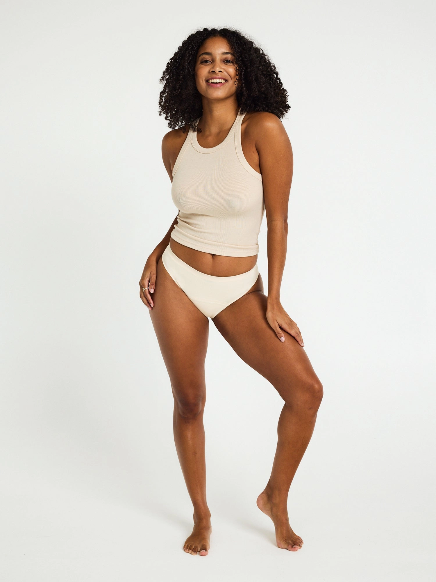 Au Naturel Seamfree Bikini Moderate Lychee