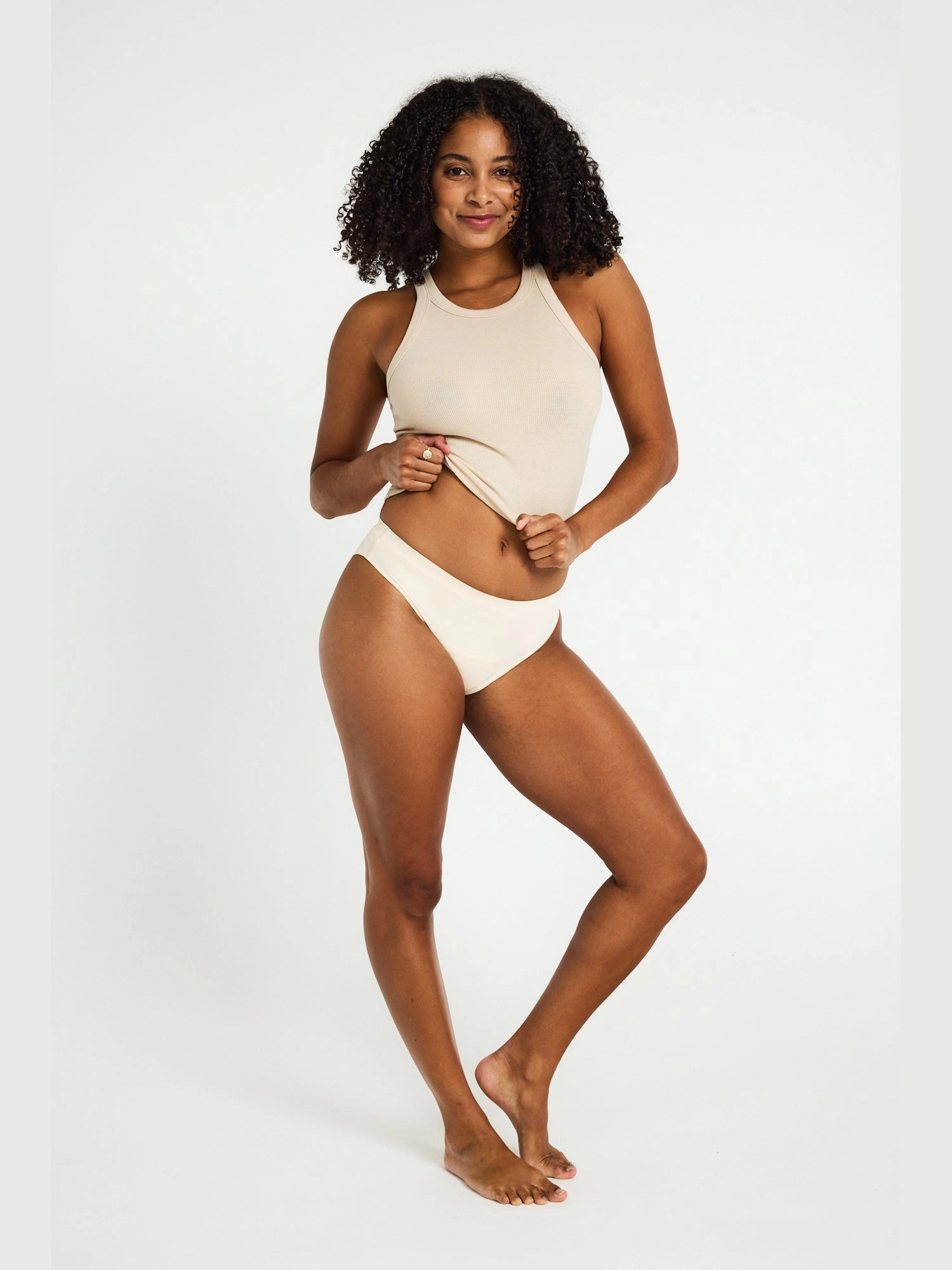 Au Naturel Seamfree Bikini Moderate Lychee