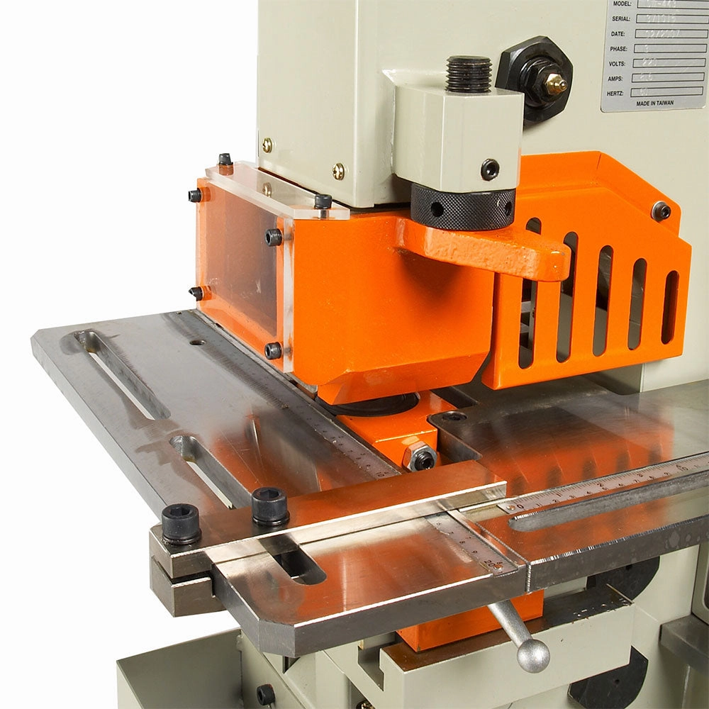 Baileigh 1007812 230V 3PH 62 Ton Ironworker w/ 5 Integrated Stations