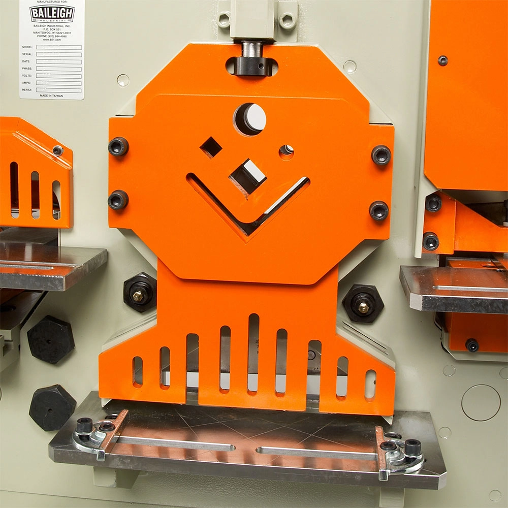 Baileigh 1007812 230V 3PH 62 Ton Ironworker w/ 5 Integrated Stations