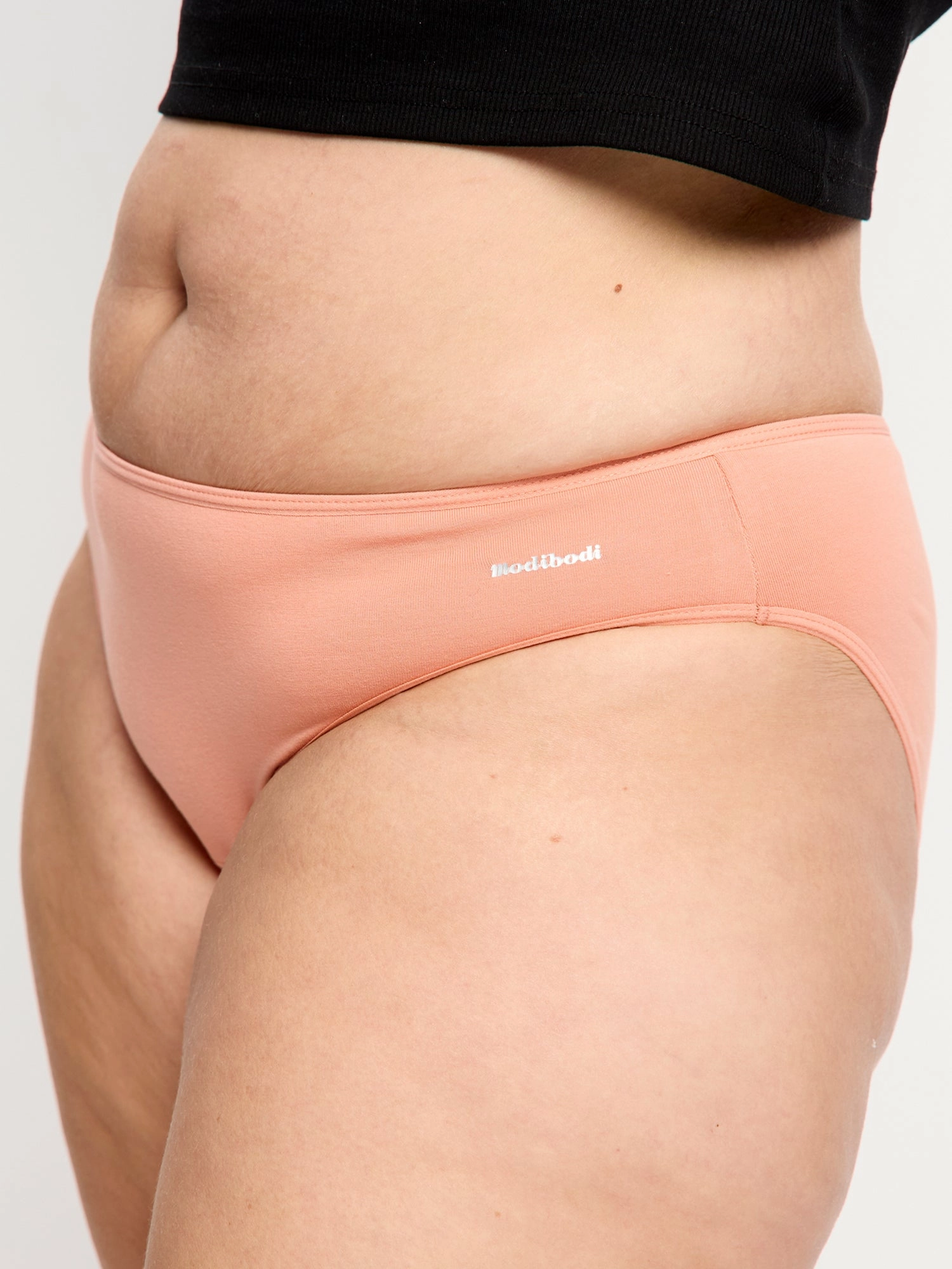 Basic Cheeky Bikini Light Clay