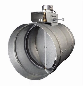 Best Range Hoods MD10T 10" Automatic Make-Up Air Damper - Direct Wire