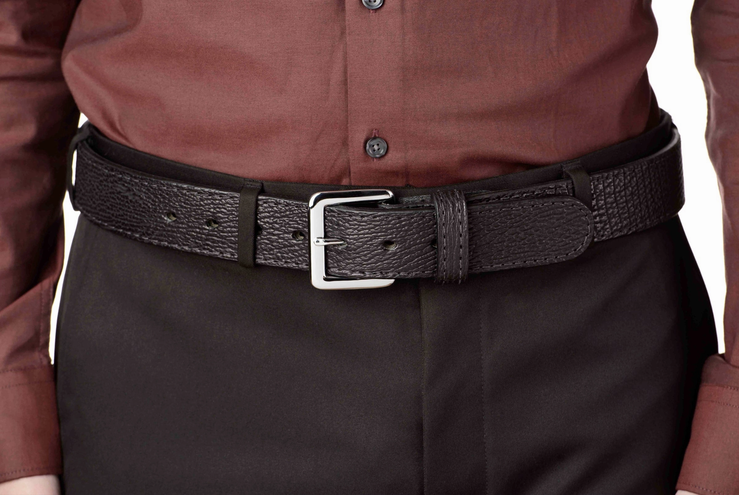 Black Shark Money Belt With 25" Zipper 1.50" Wide