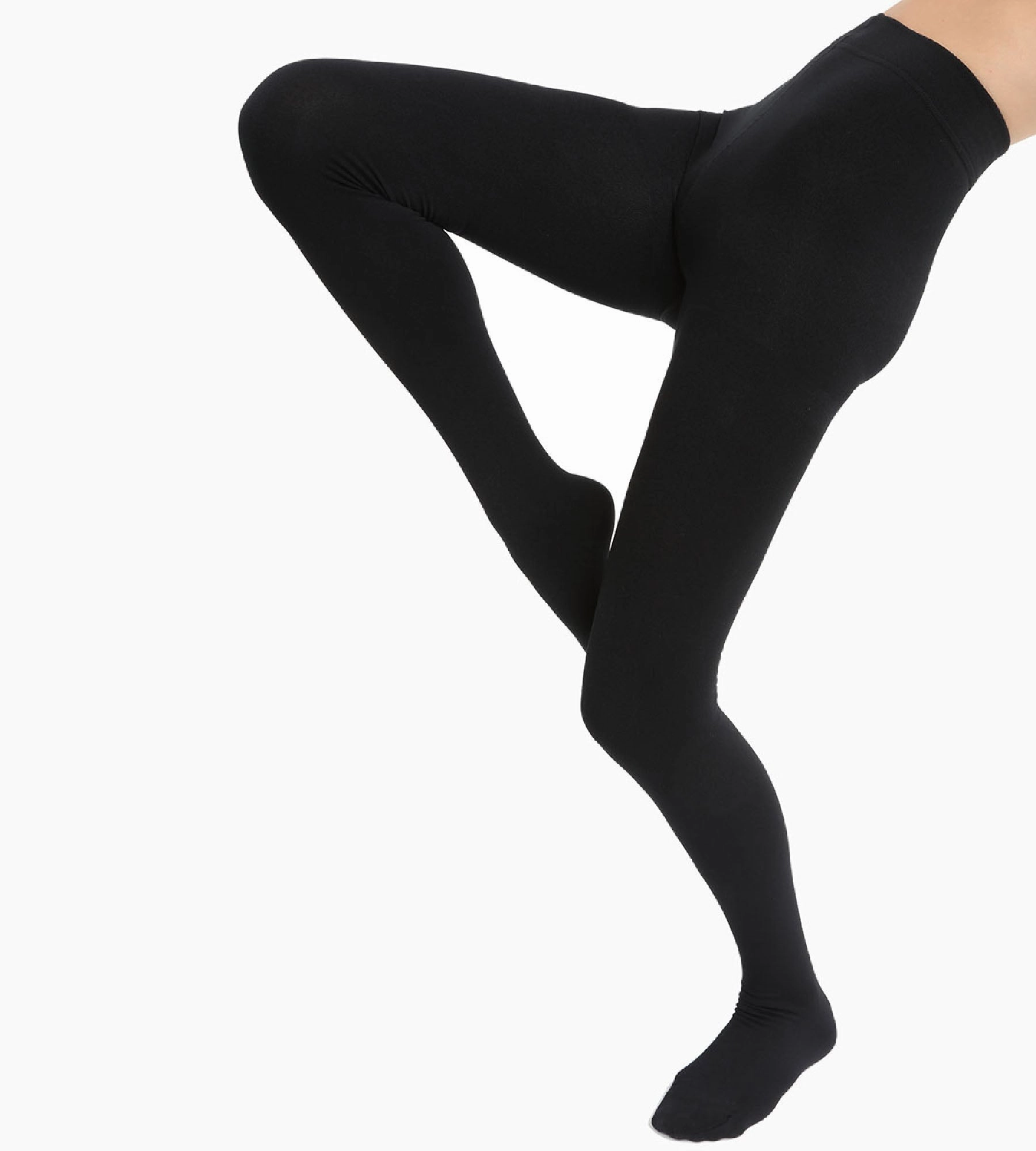 Black Thermo Polaire 143 warm tights