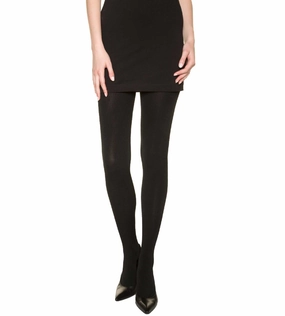 Black Thermo Polaire 143 warm tights