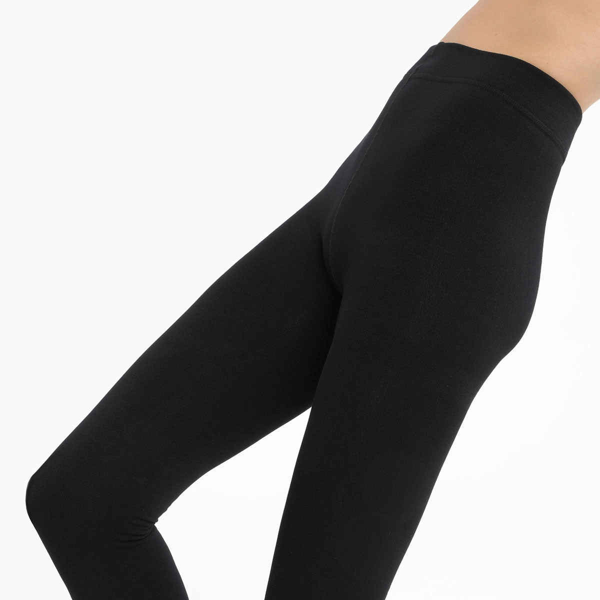 Black Thermo Polaire 143 warm tights