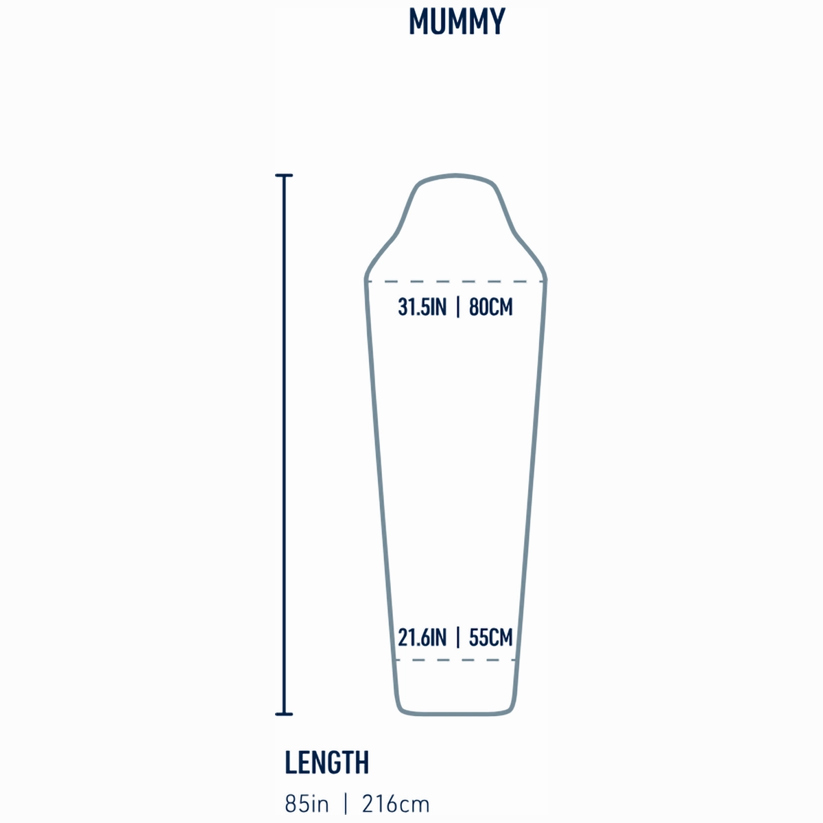 Breeze Liner Mummy Standard
