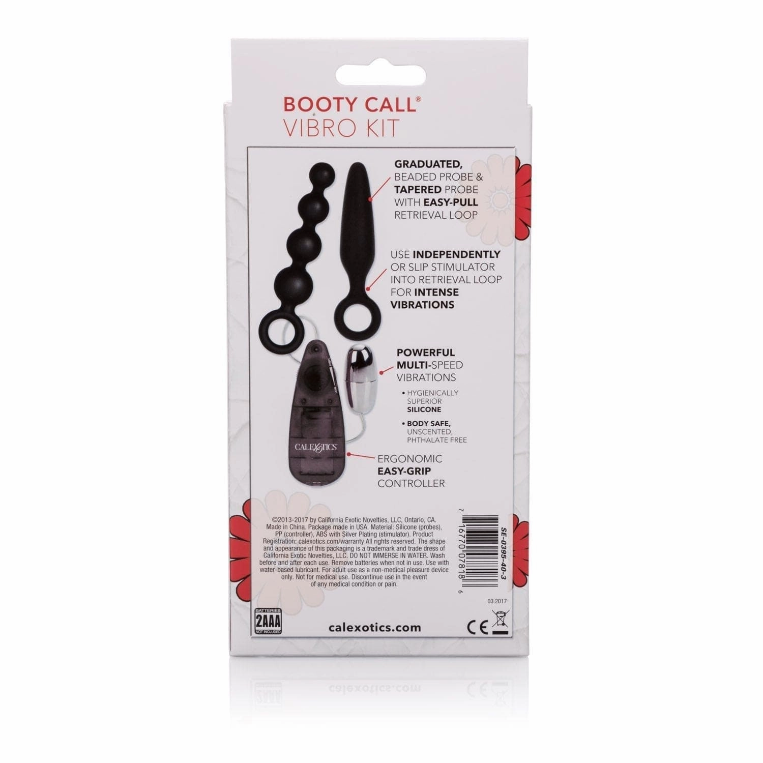 California Exotics - Booty Call Prostate Massager Vibro Kit