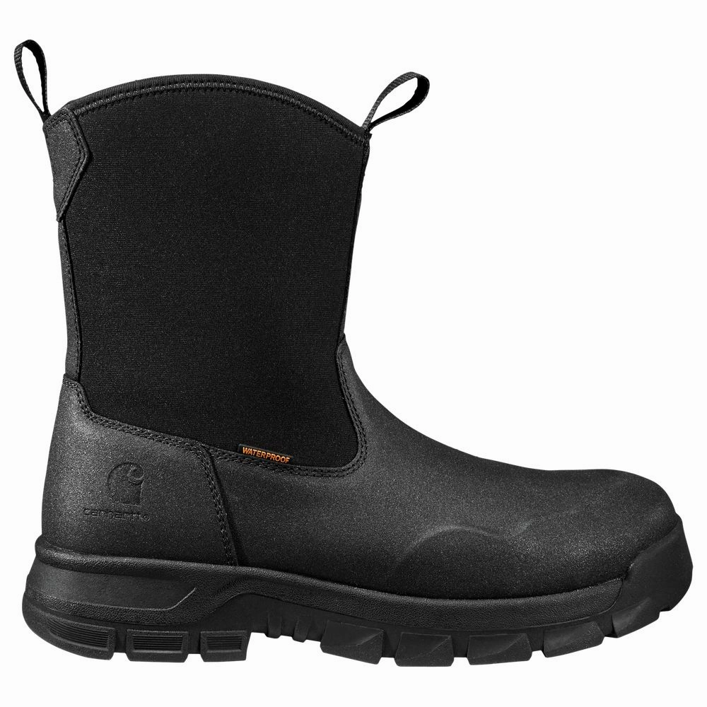 Carhartt FK9201-M Men's 9" Kentwood Steel Toe Waterproof Wellington Work Boot Black