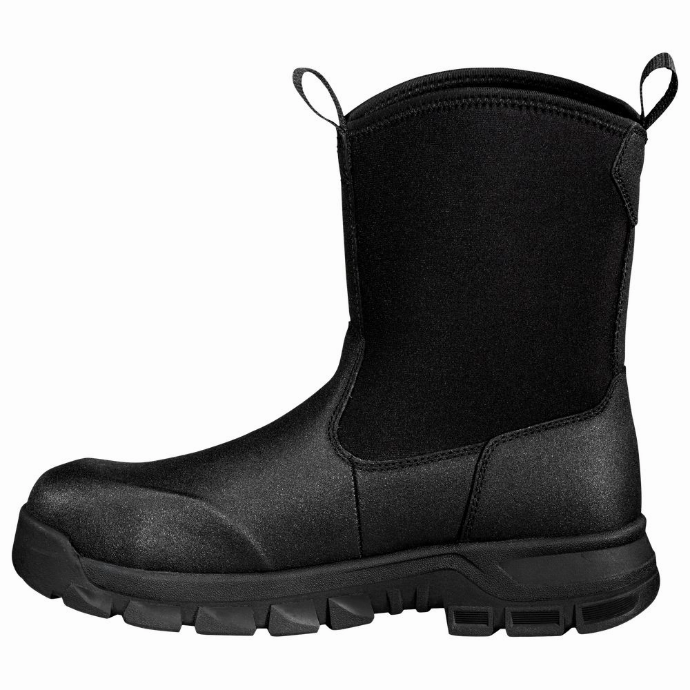 Carhartt FK9201-M Men's 9" Kentwood Steel Toe Waterproof Wellington Work Boot Black