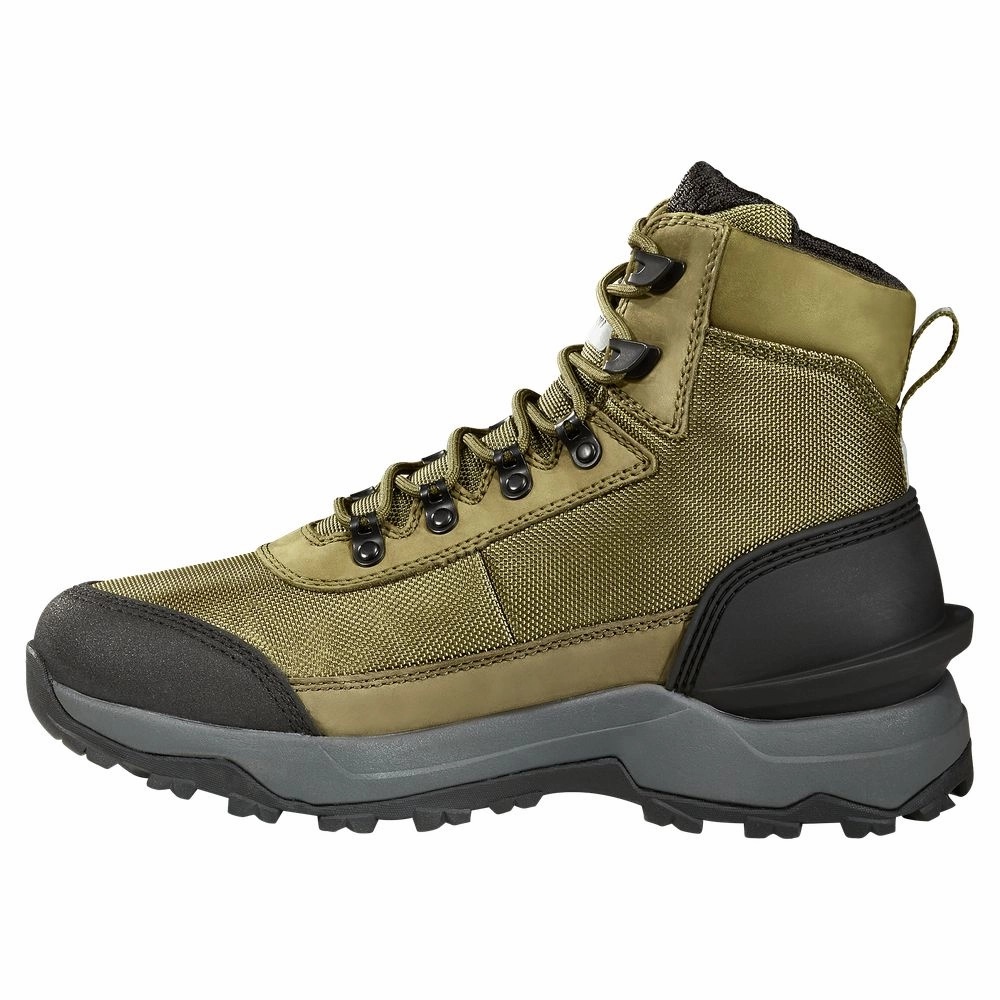 Carhartt FP5070-M Outdoor Hike Waterproof Hiking Boots for Men - Olive - 9M