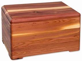 Cedar Wood Cremation Urn Made in the USA