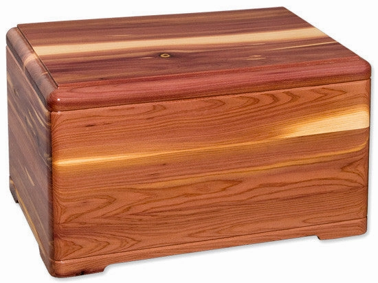 Cedar Wood Cremation Urn Made in the USA