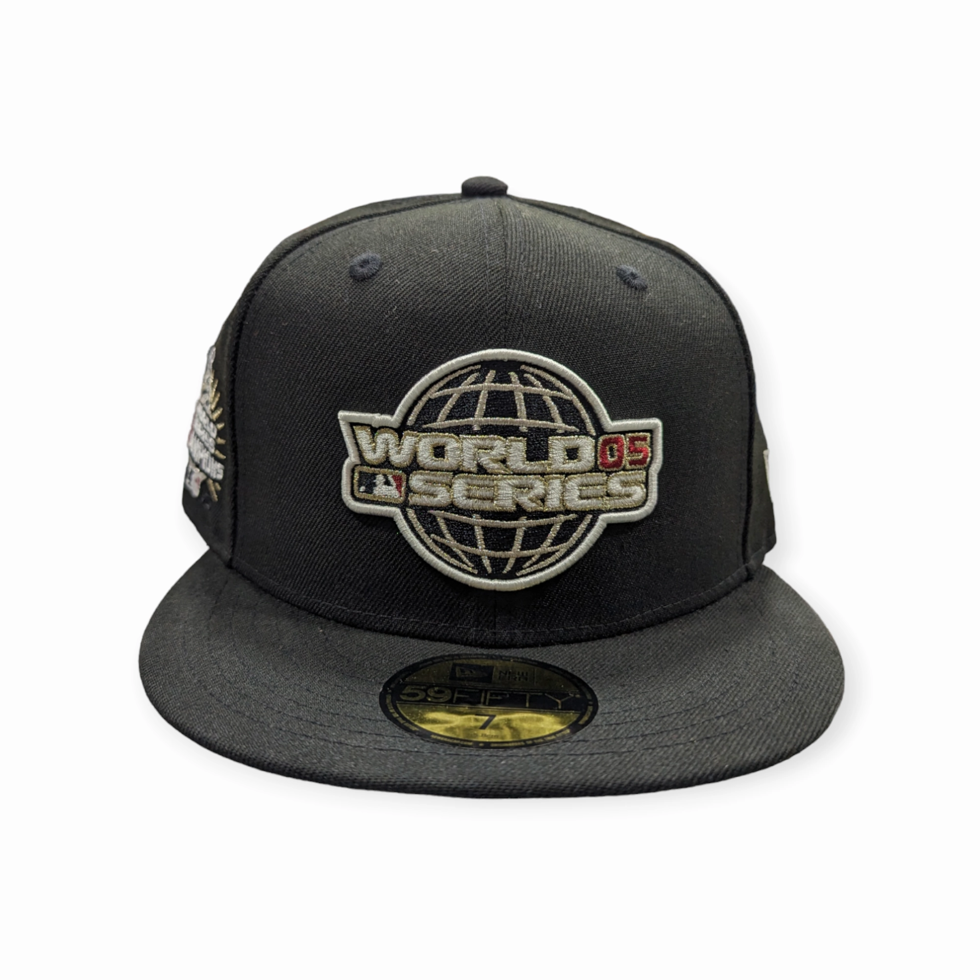 Chicago White Sox New Era 2005 World Series Global Black 59FIFTY Fitted Hat