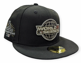 Chicago White Sox New Era 2005 World Series Global Black 59FIFTY Fitted Hat