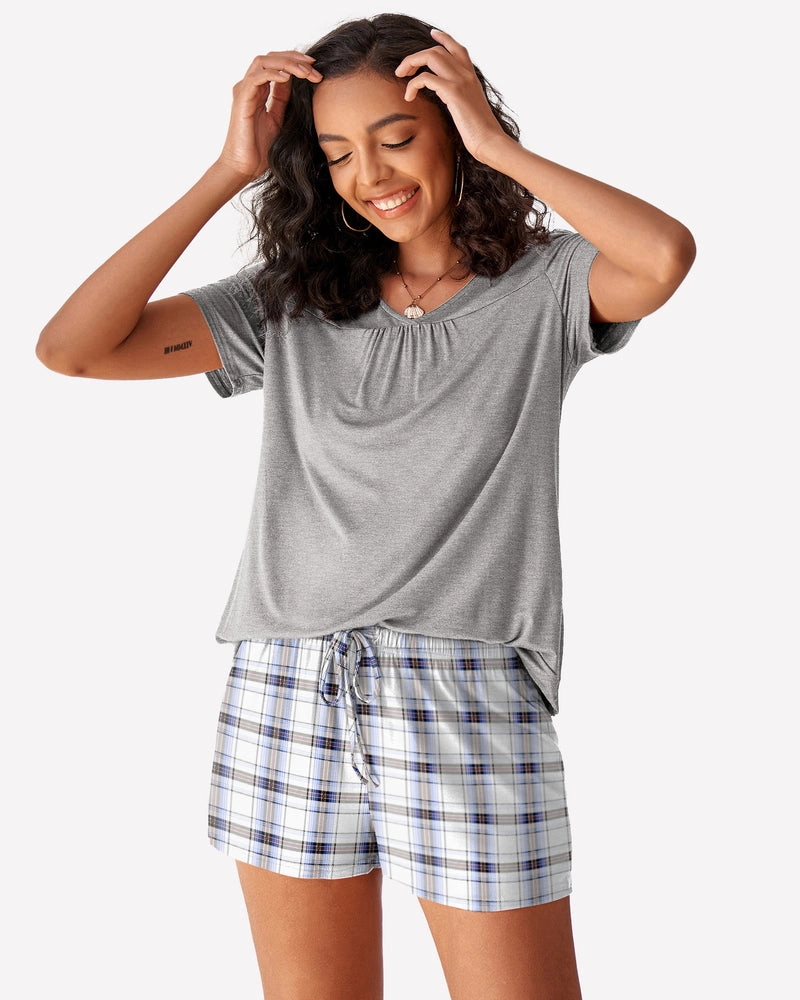 Christmas Shorts Pajama Set