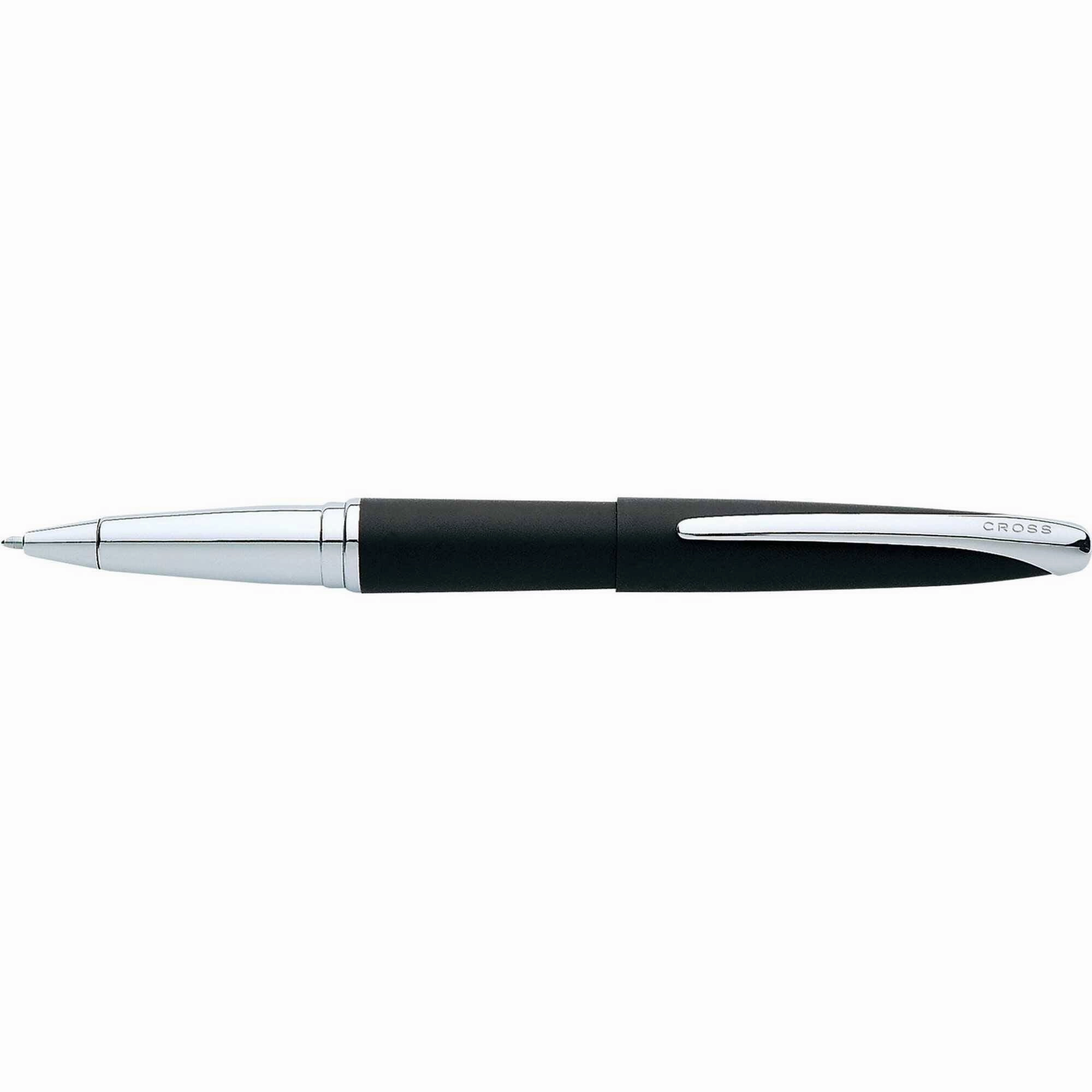 Cross Rollerball Pen - ATX Basalt Black Finish with Polished Chrome Trims | 885-3