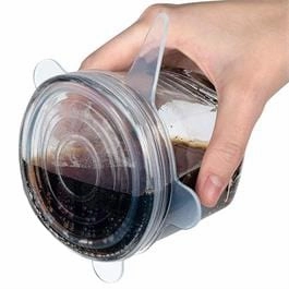 Danesco Silicone Stretch Lids - 612305CLR Best Seller