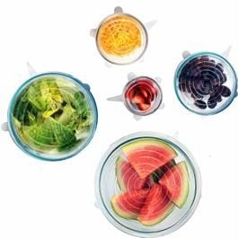 Danesco Silicone Stretch Lids - 612305CLR Best Seller