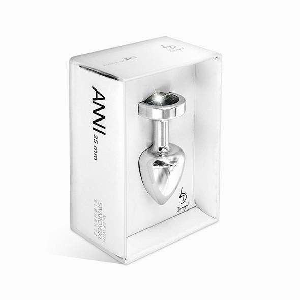 Diogol - Anni Butt Plug Round Aluminum Plated