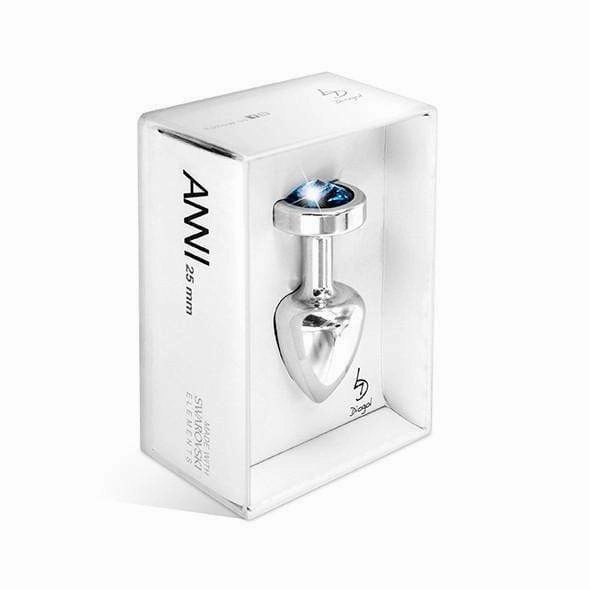 Diogol - Anni Butt Plug Round Aluminum Plated