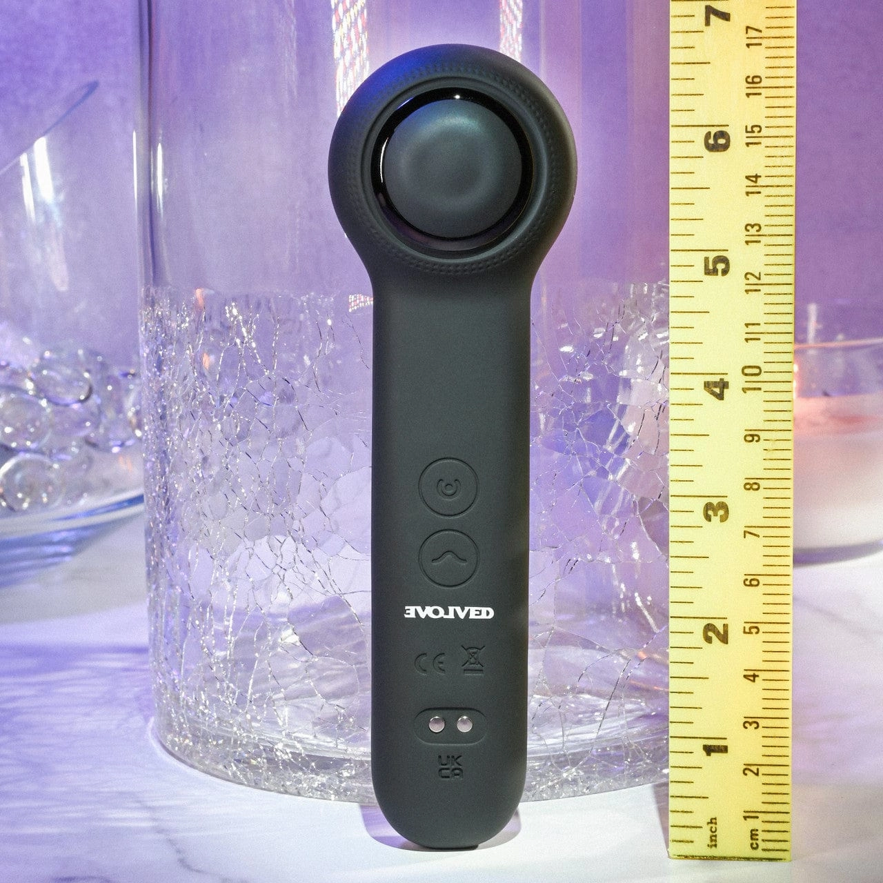 Evolved - Tap Dance Clit Massager (Black)