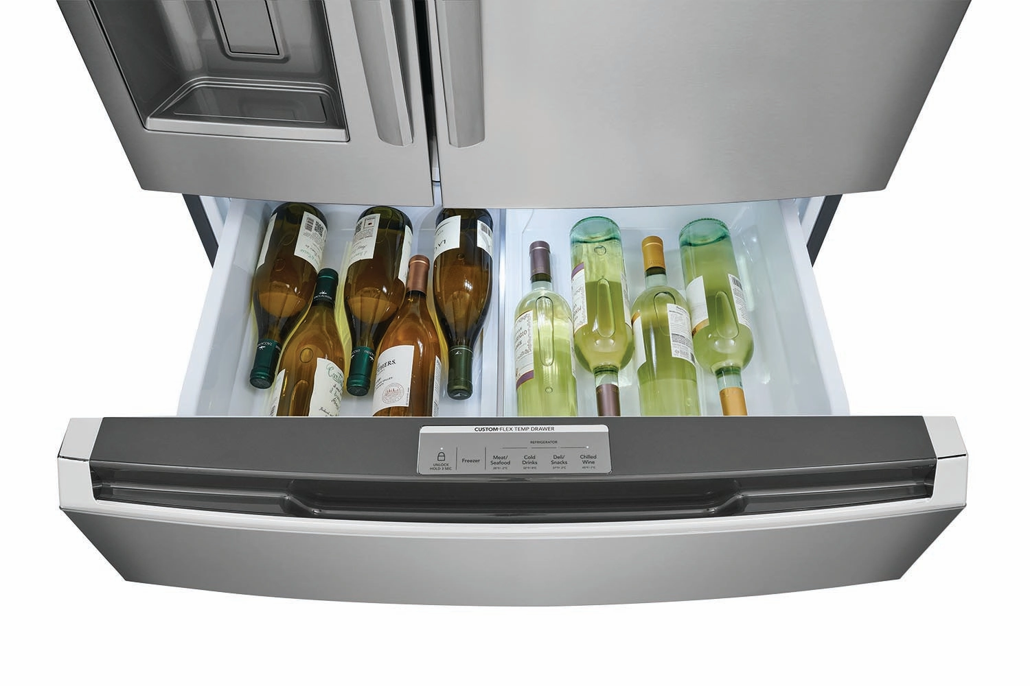 Frigidaire Gallery Smudge-Proof® Stainless Steel Counter-Depth 4-Door French Refrigerator (21.5 Cu. Ft.) - GRMC2273CF