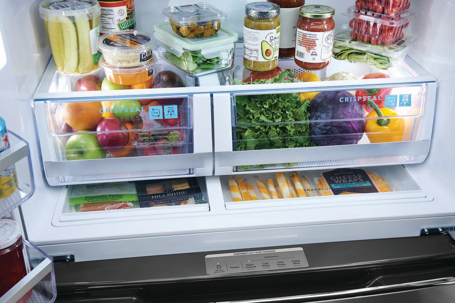 Frigidaire Gallery Smudge-Proof® Stainless Steel Counter-Depth 4-Door French Refrigerator (21.5 Cu. Ft.) - GRMC2273CF
