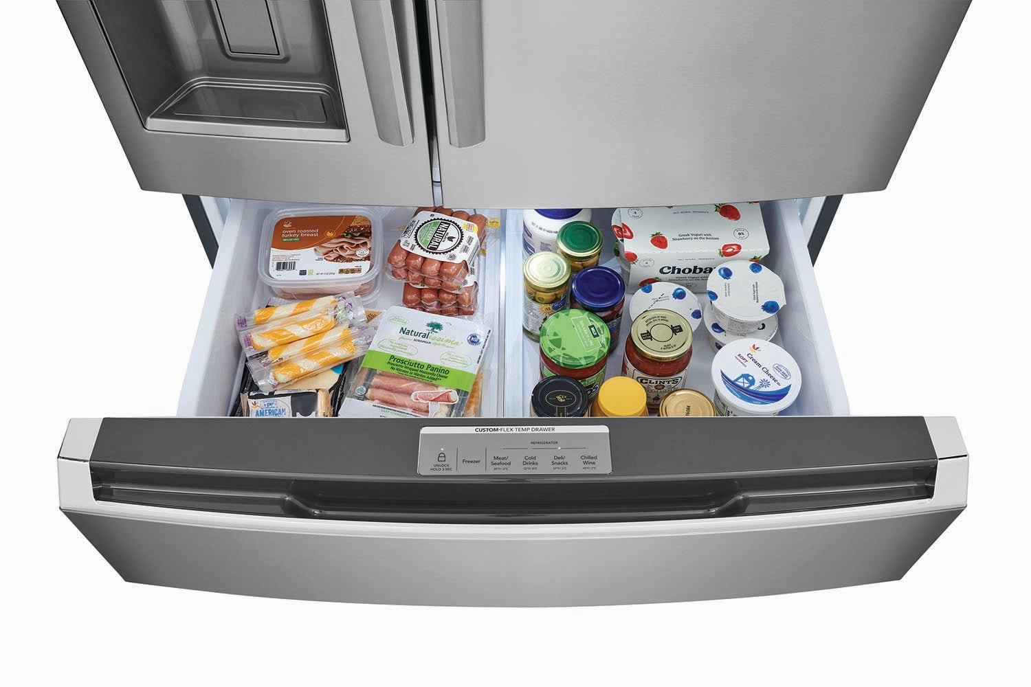 Frigidaire Gallery Smudge-Proof® Stainless Steel Counter-Depth 4-Door French Refrigerator (21.5 Cu. Ft.) - GRMC2273CF
