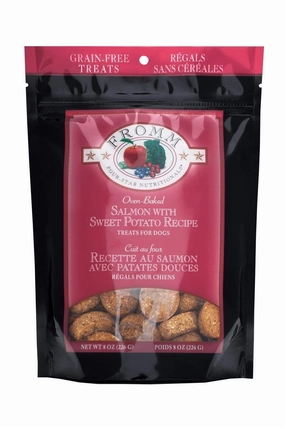 Fromm Four-Star Nutritionals Grain Free Salmon with Sweet Potato Dog Treats
