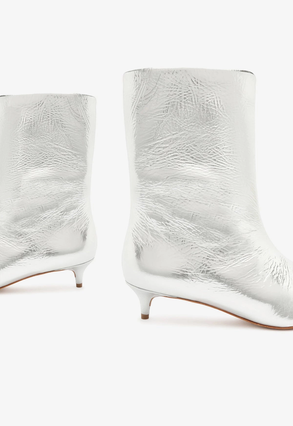Gail Smashed Metallic Bootie