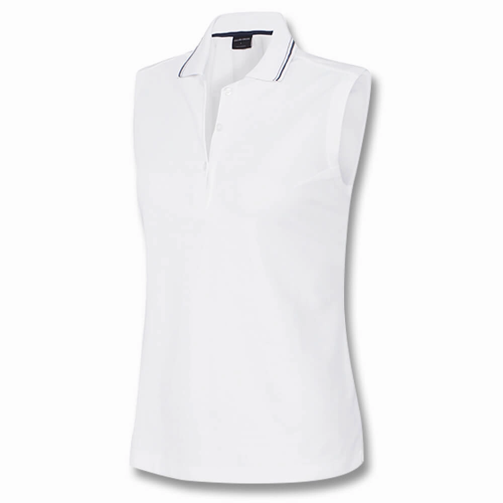 Galvin Green Martha Ventil8 Golf Mock White/Navy - SS20 Women