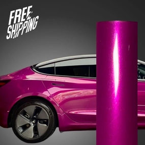 Gloss Metallic Jam Purple Car Wrap