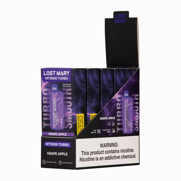 Grape Apple Lost Mary MT15000 Turbo