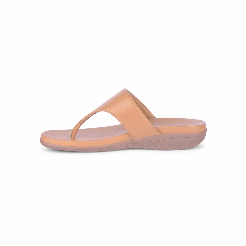 Healers Casual Beige Slipper For Women M18-1001 By Liberty