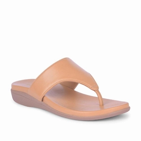 Healers Casual Beige Slipper For Women M18-1001 By Liberty