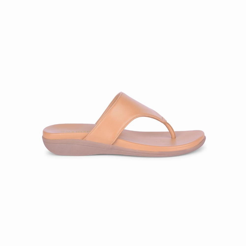Healers Casual Beige Slipper For Women M18-1001 By Liberty